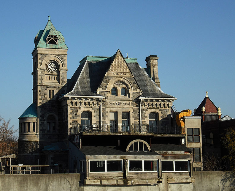 ���������� Cambridge. Old Post Office. 1887.