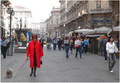 Lady in red