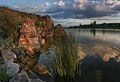 By a summer evening