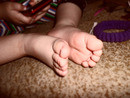 baby`s feet