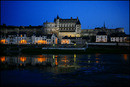 Amboise at night