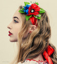 Folk portrait of a Ukrainian girl i