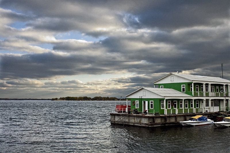  El río Volga. 