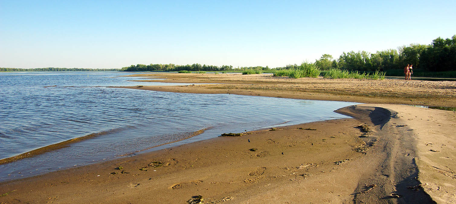 Los cursos del río de Volga.