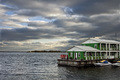 El río Volga. 