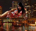 In the city