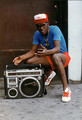 Man With Radio - Flatbush, Brooklyn