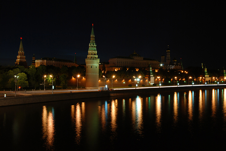  Die Beleuchtung in Moskau