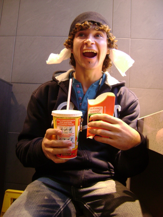  Mac Donalds as ever!