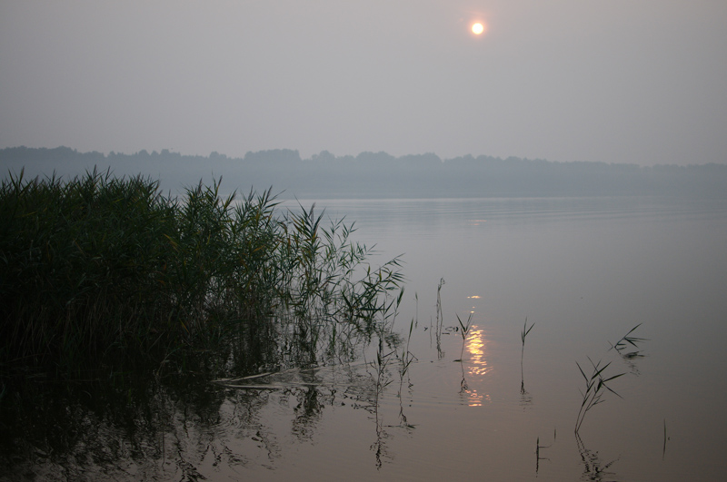  smog on the water