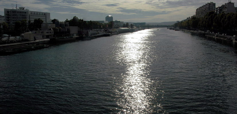  Sous le pont Mirabeau coule la Seine