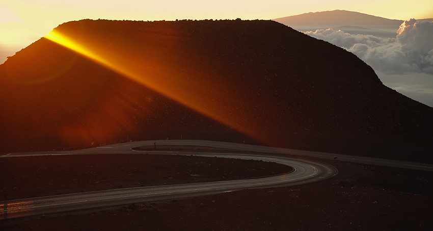 Haleakala rising.