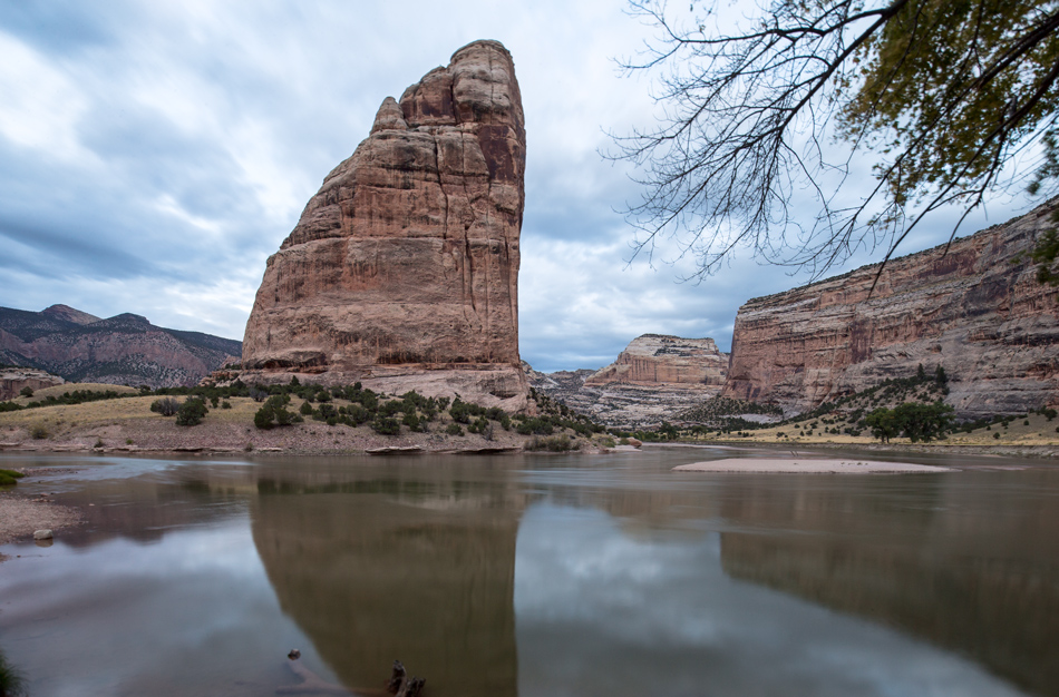  Steamboat Rock at dusk