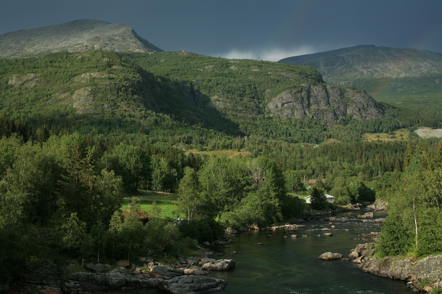  Hemsila river , Hemsedal